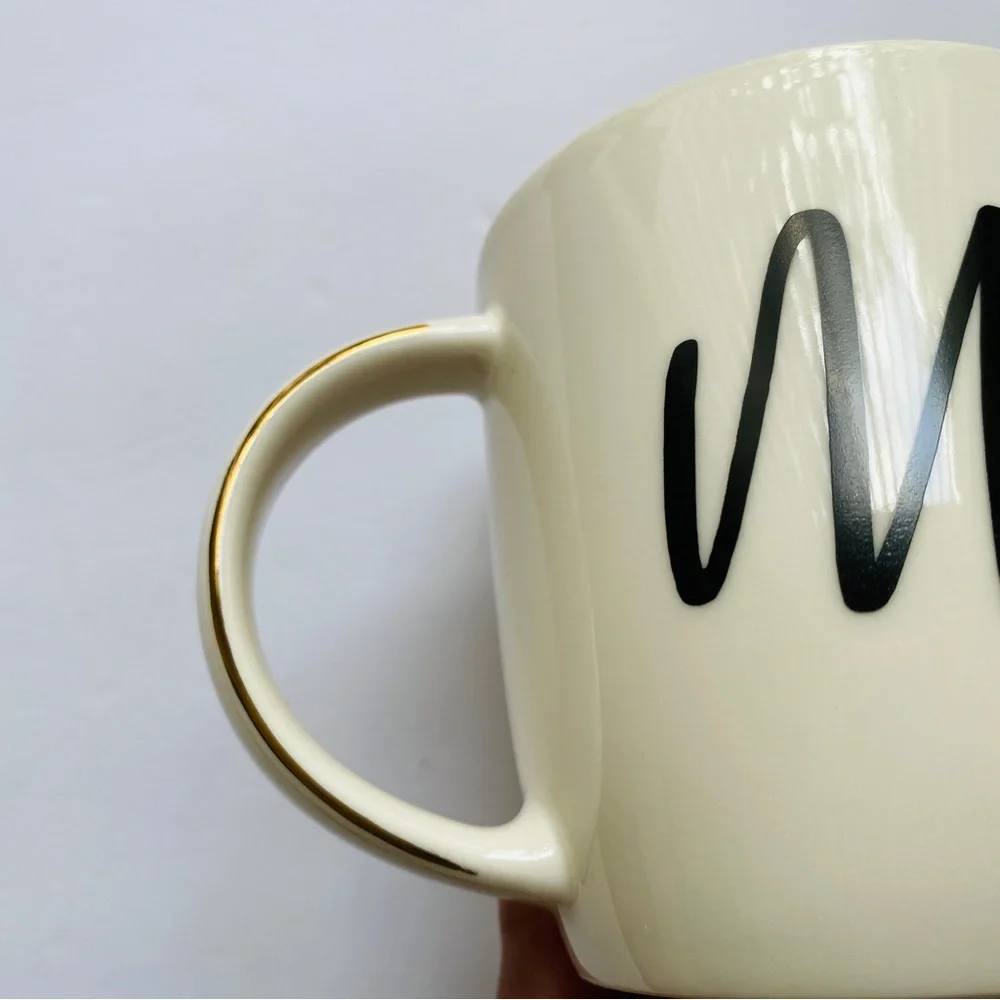 Gifffted Ceramic Mr and Mrs Mug Coffee Tea Wedding Shower Gift Newlyweds